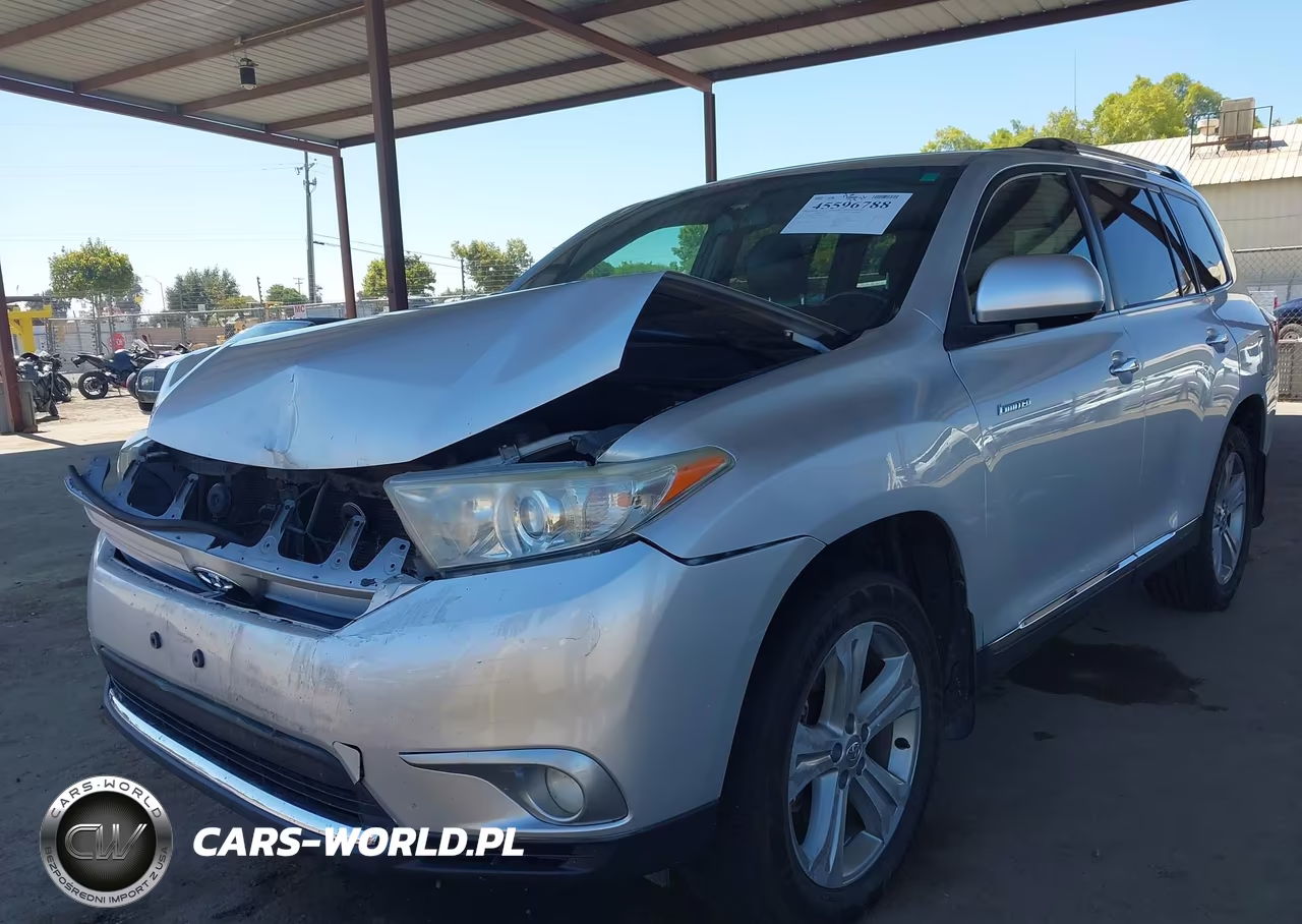 2012 Toyota Highlander Limited V6 VIN:5TDYK3EH2CS081694 - 2