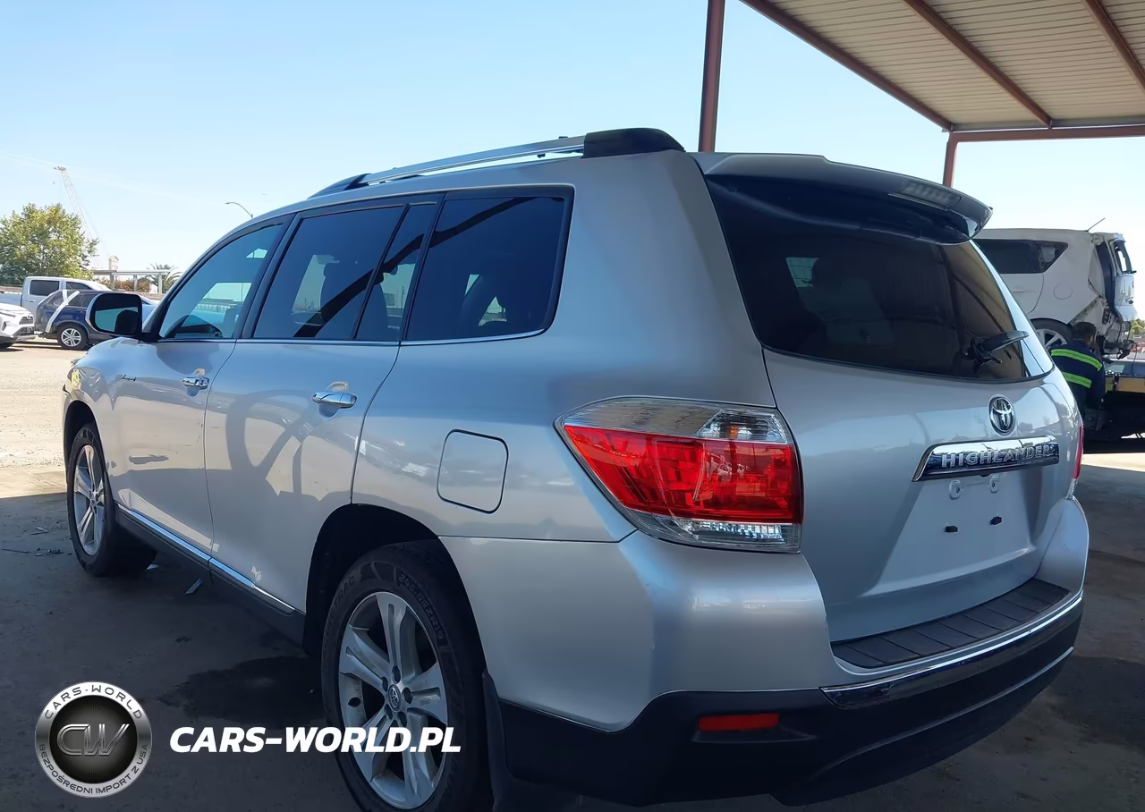 2012 Toyota Highlander Limited V6 VIN:5TDYK3EH2CS081694 - 3