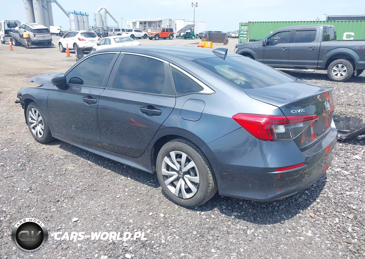 2023 Honda Civic Lx VIN:2HGFE2F29PH559490 - 3