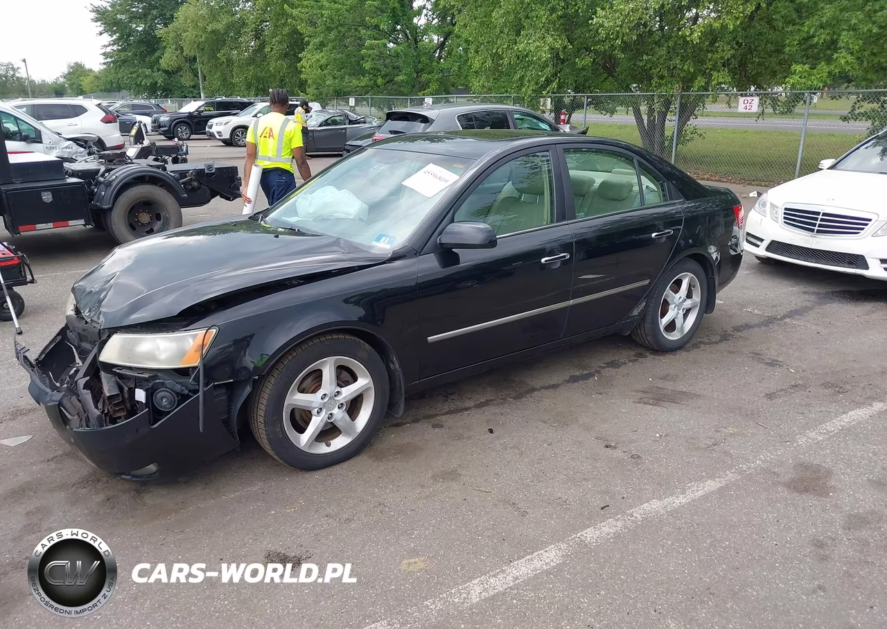 2008 Hyundai Sonata Limited V6-Se V6 VIN:5NPEU46F38H309148 - 2