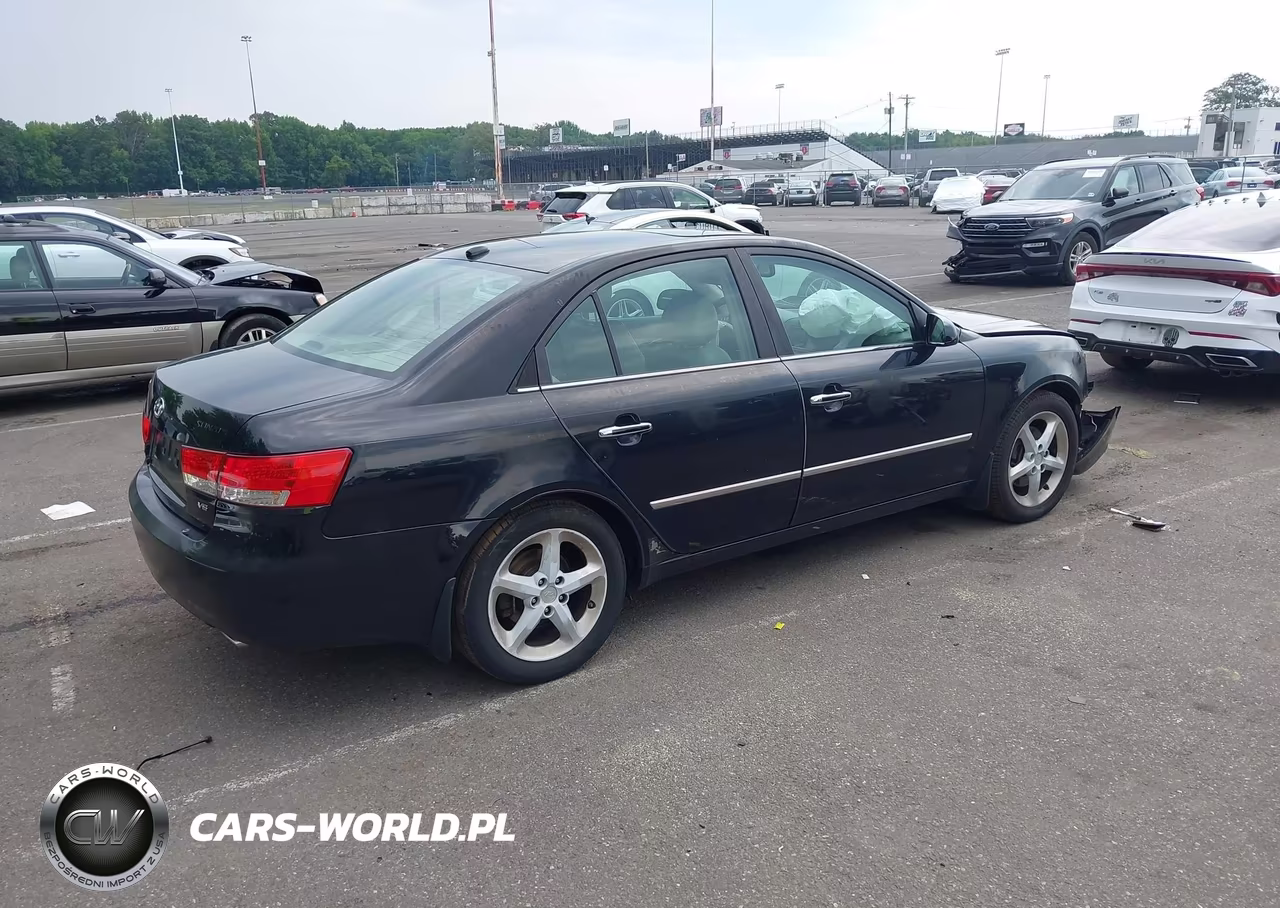 2008 Hyundai Sonata Limited V6-Se V6 VIN:5NPEU46F38H309148 - 4