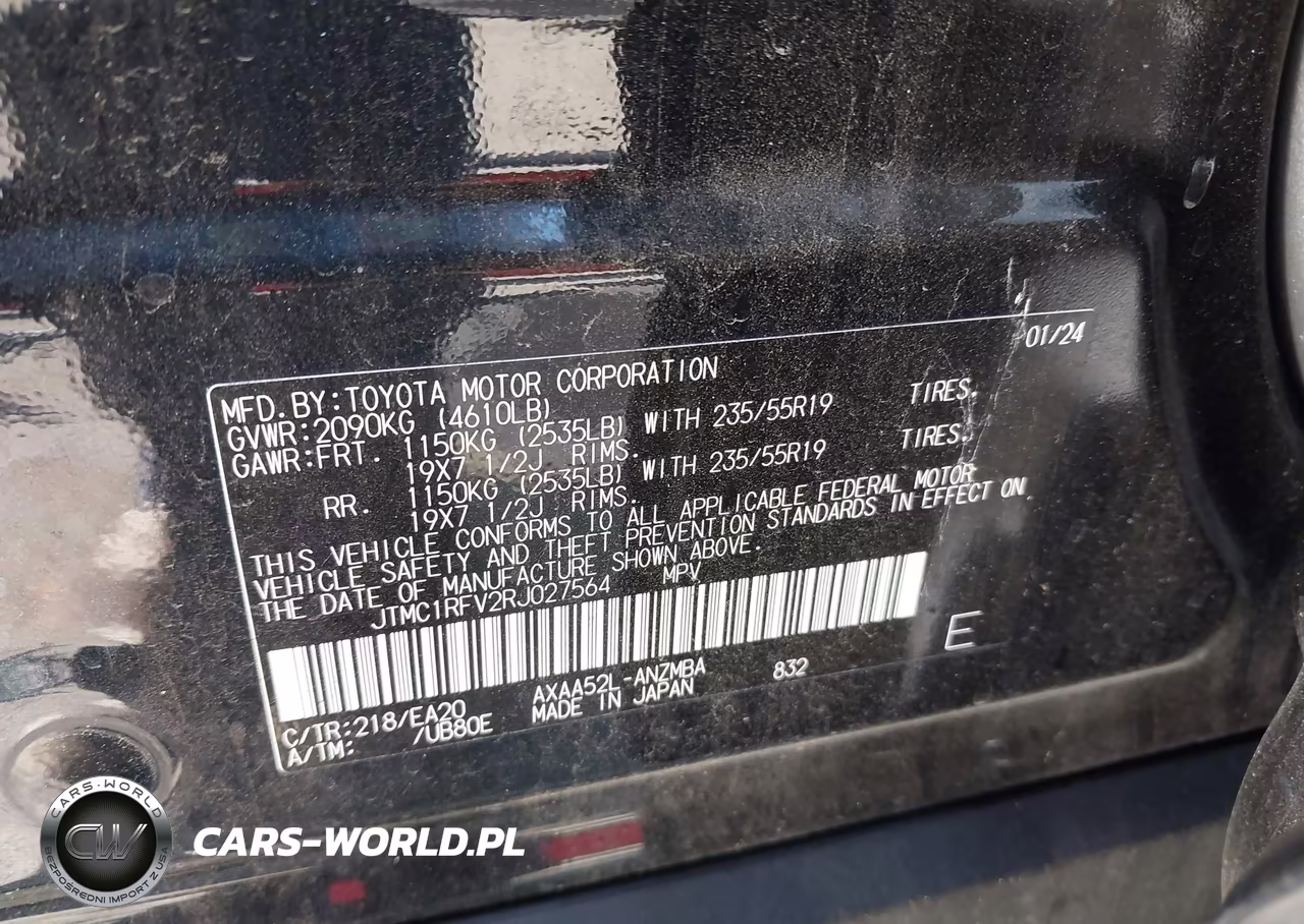 2024 Toyota Rav4 Xle Premium VIN:JTMC1RFV2RJ027564 - 9