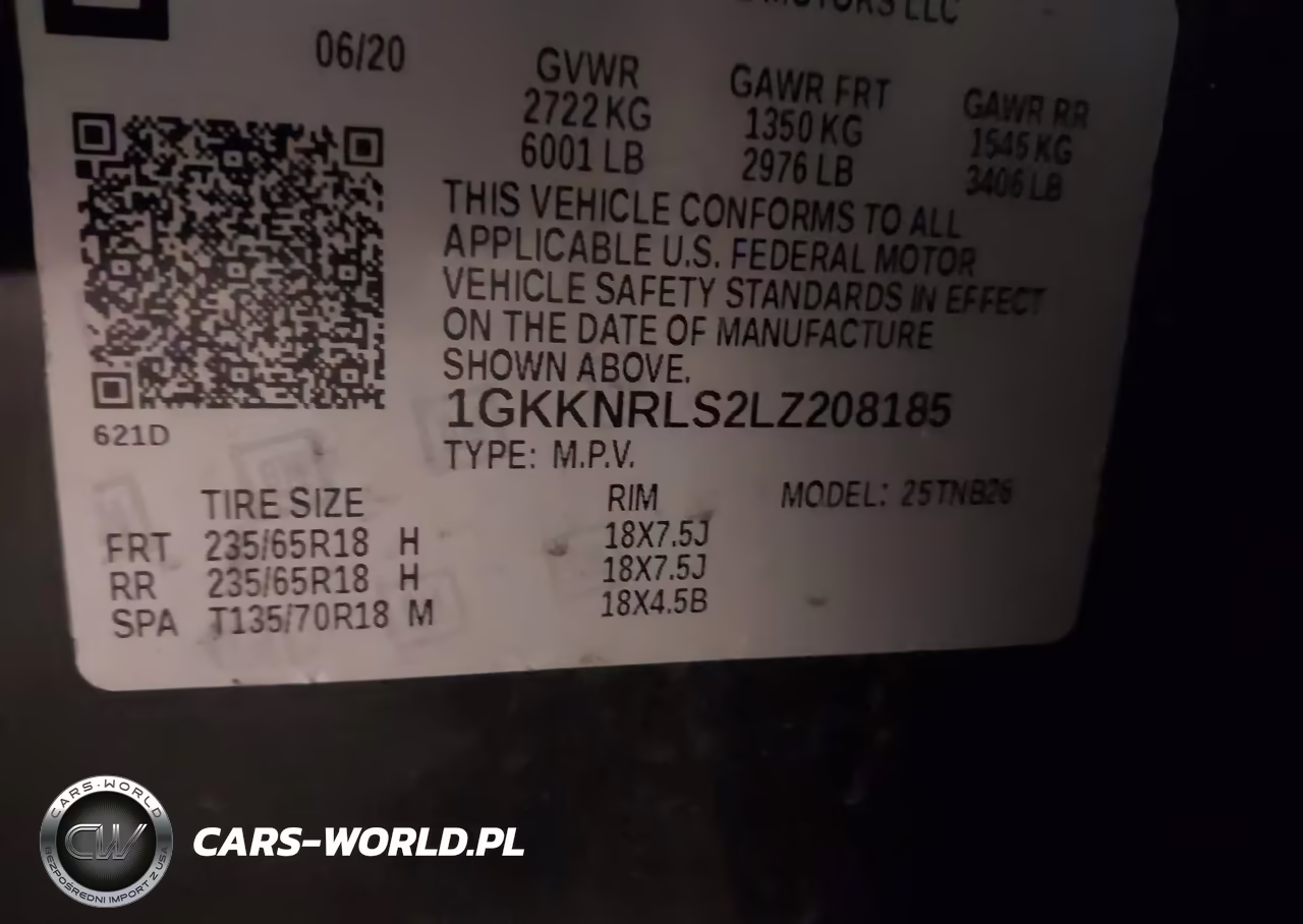 2020 GMC Acadia Fwd Sle VIN:1GKKNRLS2LZ208185 - 9