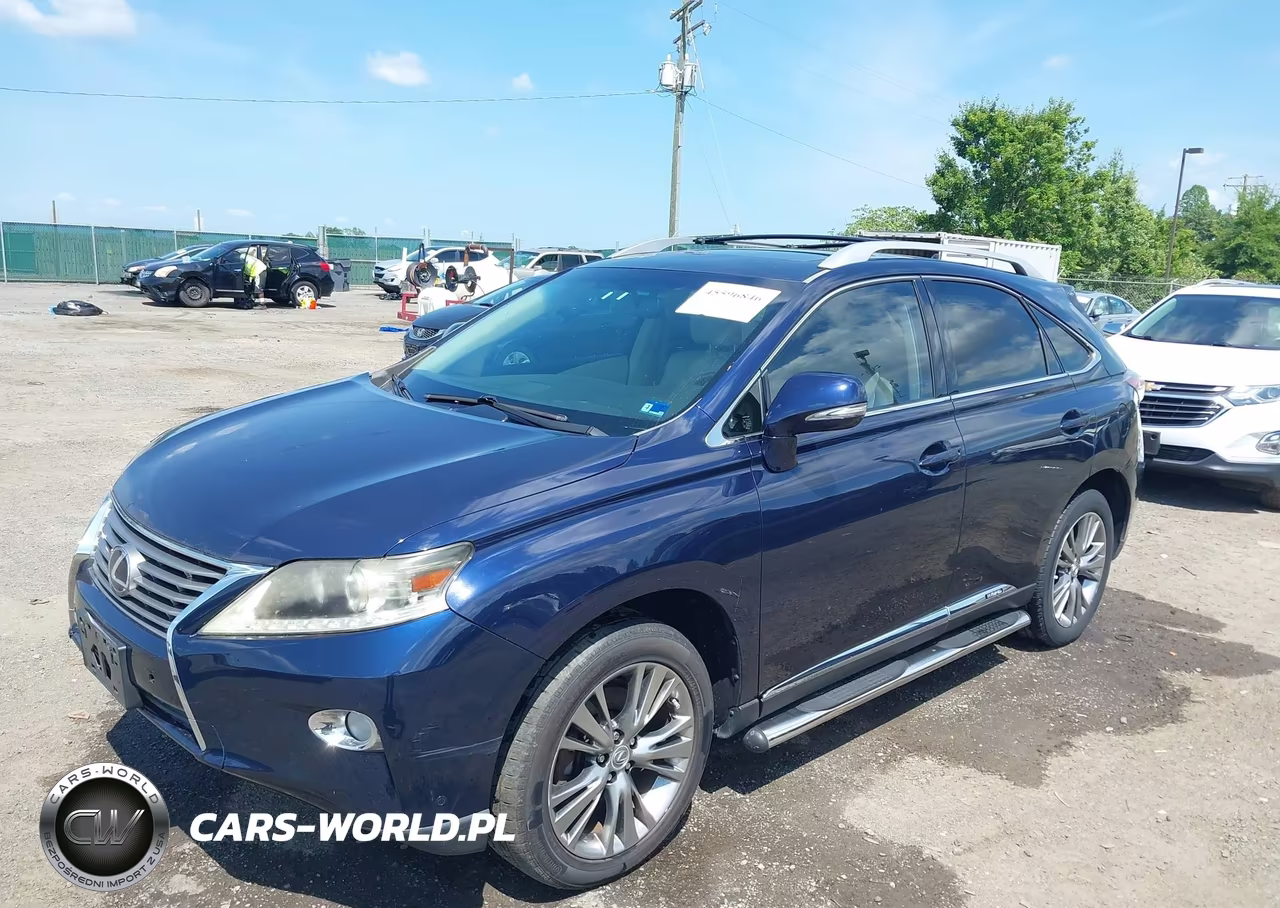 2013 Lexus Rx 450H VIN:JTJBC1BA0D2439234 - 2