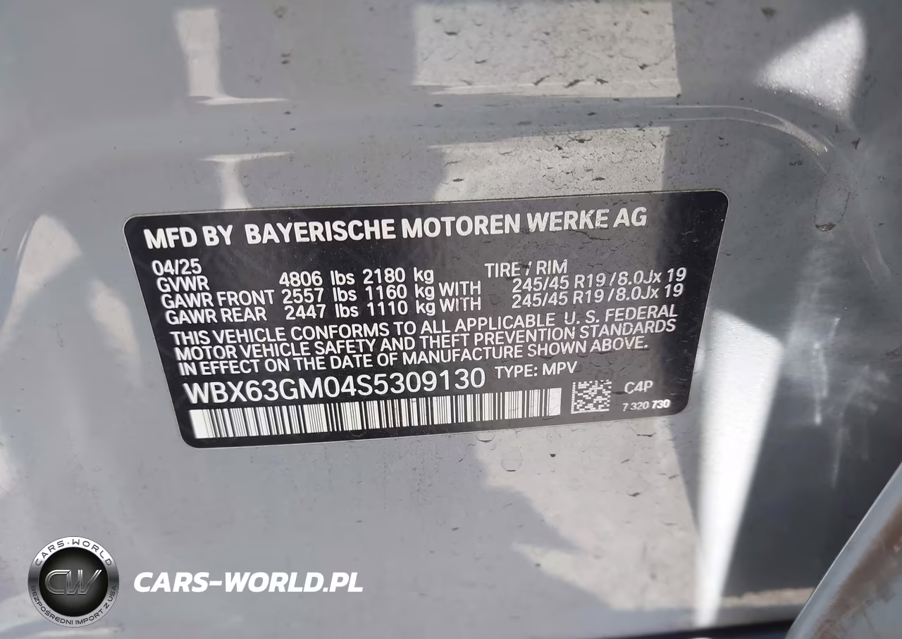 2025 BMW X2 xDrive28I VIN:WBX63GM04S5309130 - 9