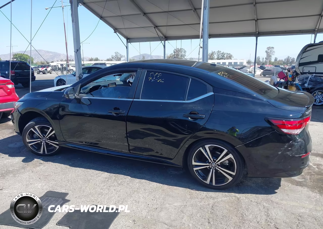 2022 Nissan Sentra Sr Xtronic Cvt VIN:3N1AB8DV3NY319847 - 14