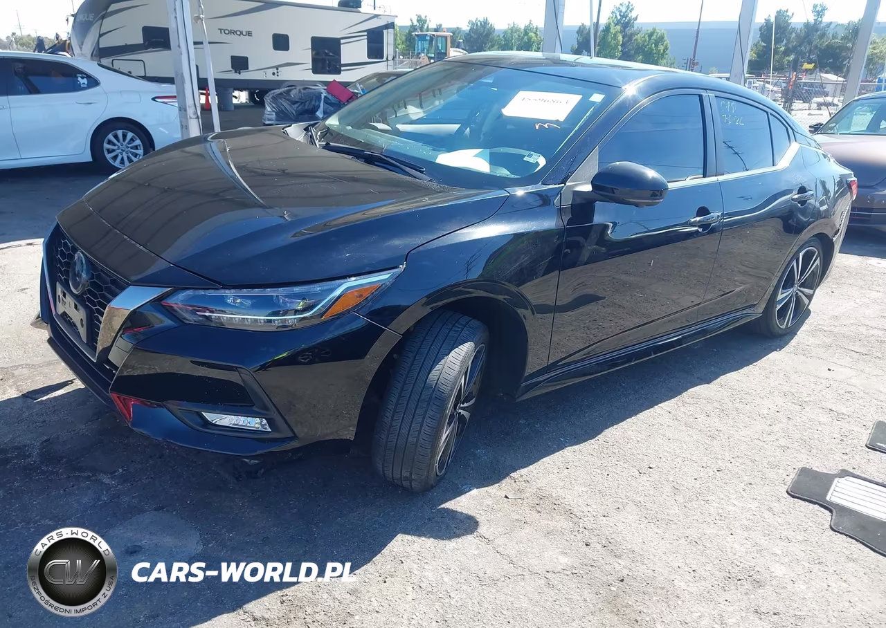 2022 Nissan Sentra Sr Xtronic Cvt VIN:3N1AB8DV3NY319847 - 2
