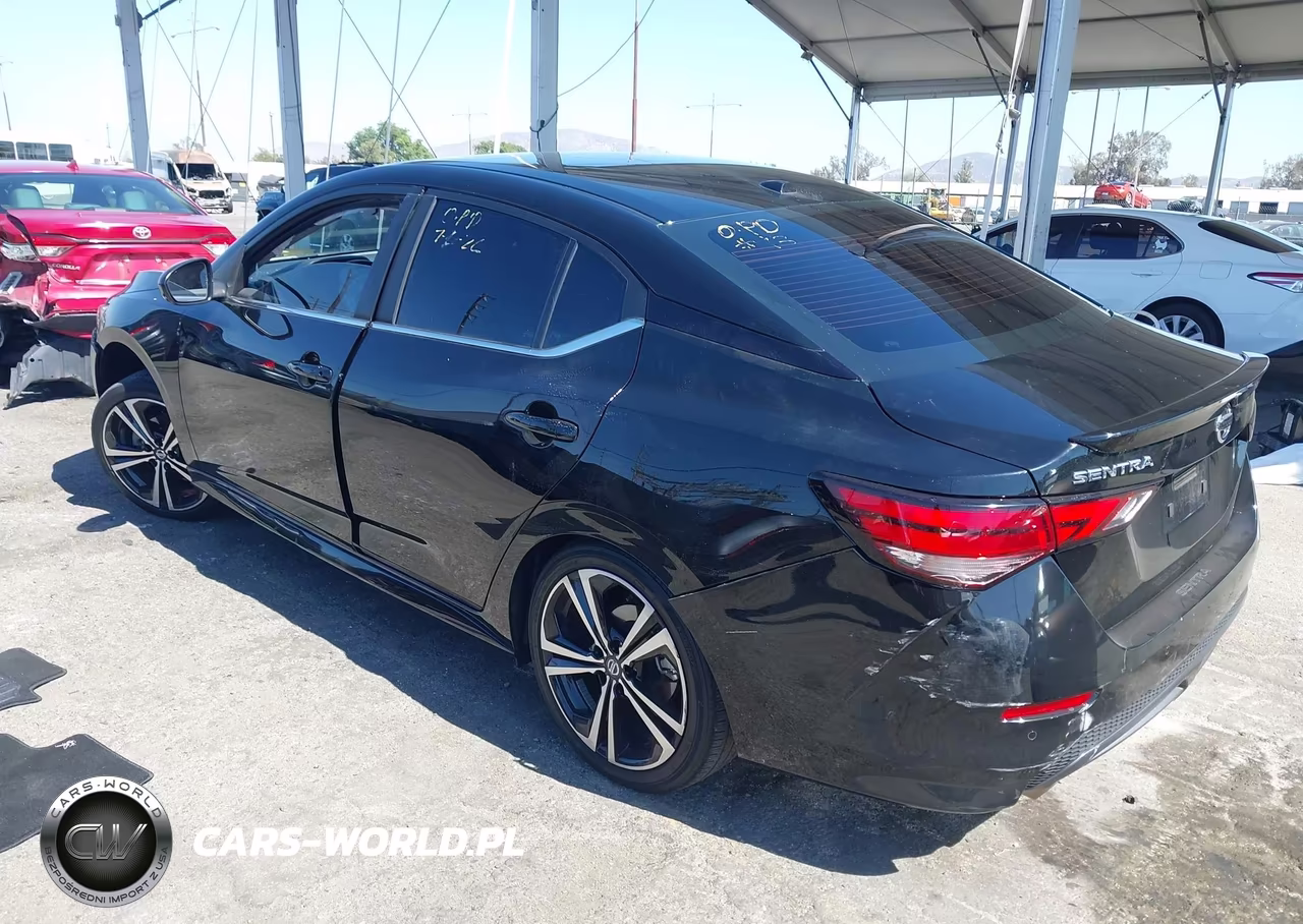 2022 Nissan Sentra Sr Xtronic Cvt VIN:3N1AB8DV3NY319847 - 3