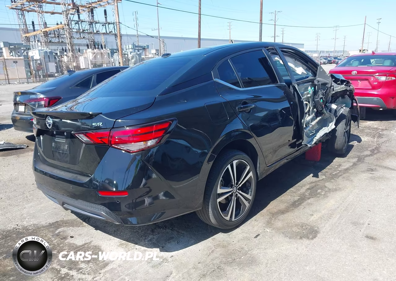2022 Nissan Sentra Sr Xtronic Cvt VIN:3N1AB8DV3NY319847 - 4