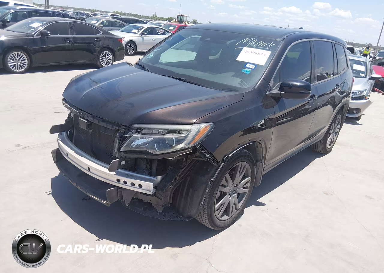 2020 Honda Passport 2Wd Ex-L VIN:5FNYF7H52LB004065 - 2