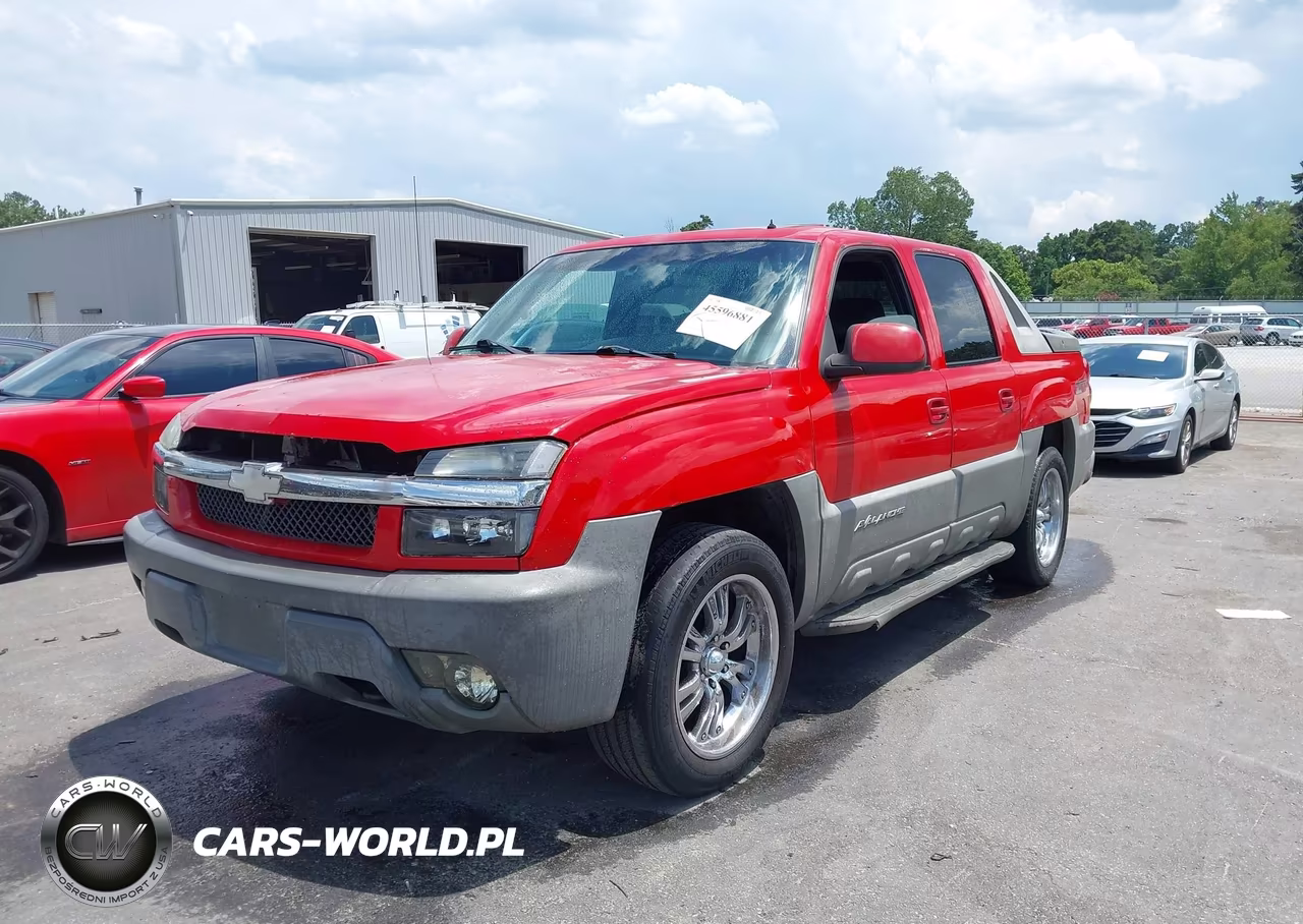 2002 Chevrolet Avalanche 1500 VIN:3GNEC13T42G113447 - 2