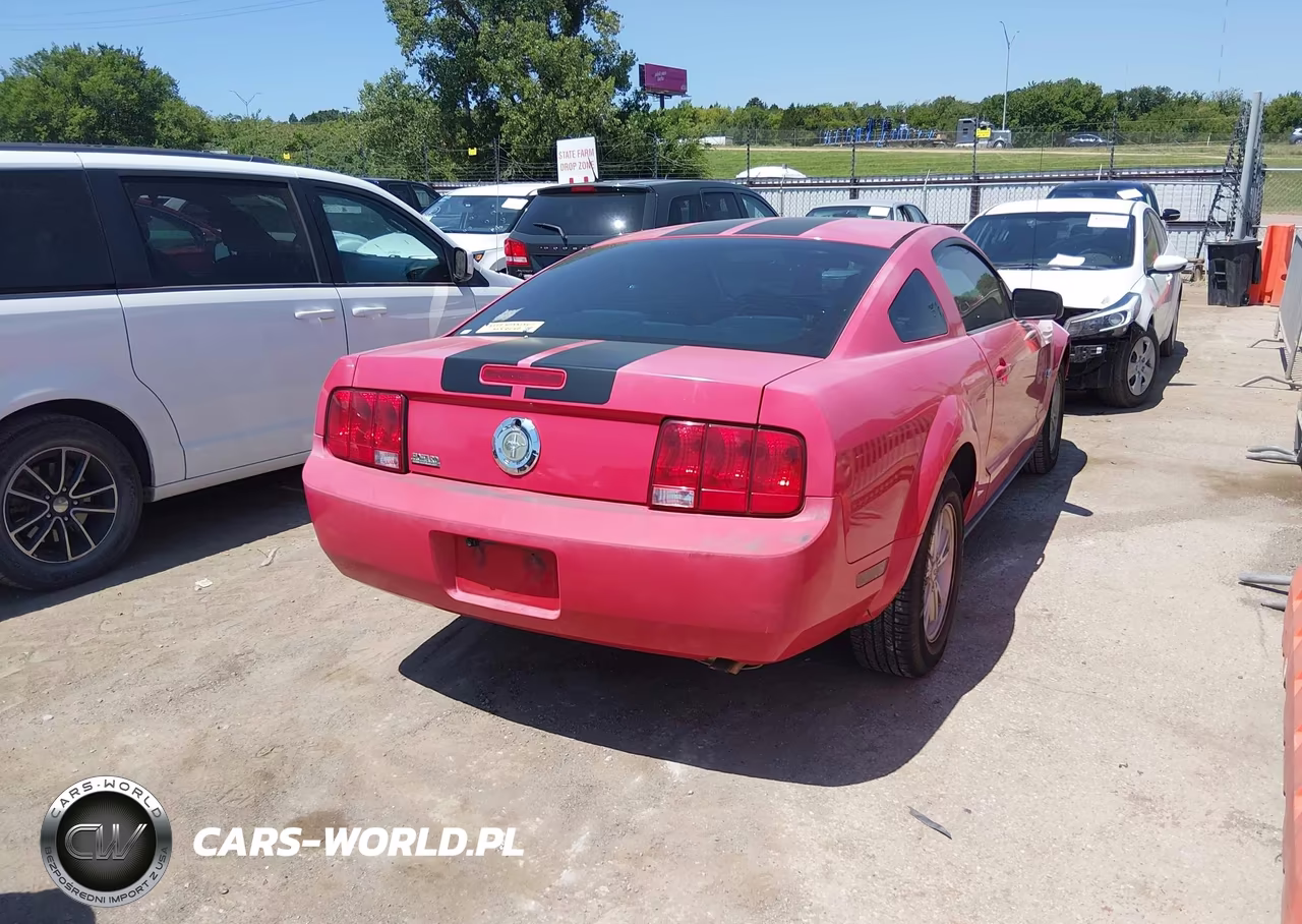2009 Ford Mustang V6-V6 Premium VIN:1ZVHT80N095126263 - 4