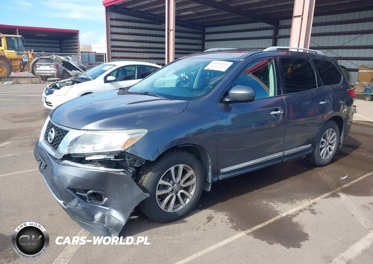 2014 Nissan Pathfinder Sl VIN:5N1AR2MM7EC658869 - 2