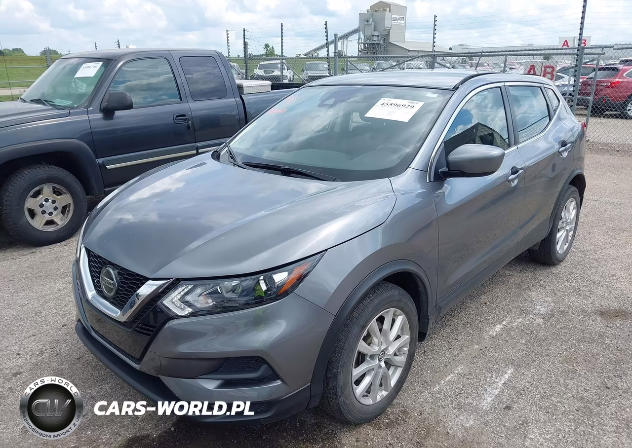 2021 Nissan Rogue Sport S Awd Xtronic Cvt VIN:JN1BJ1AW5MW672544 - 2