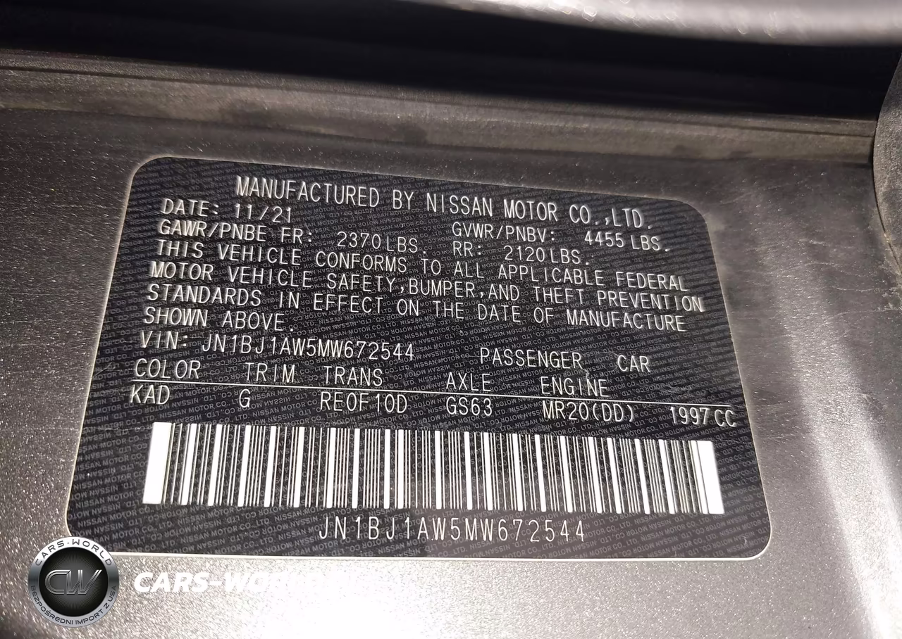 2021 Nissan Rogue Sport S Awd Xtronic Cvt VIN:JN1BJ1AW5MW672544 - 9