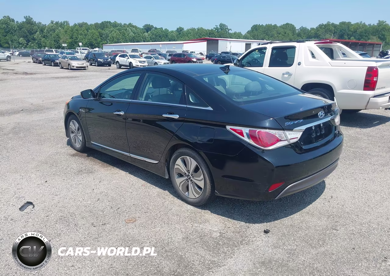 2015 Hyundai Sonata Hybrid Limited VIN:KMHEC4A45FA128030 - 3