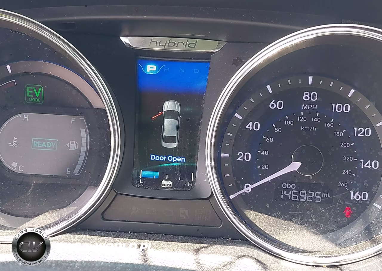 2015 Hyundai Sonata Hybrid Limited VIN:KMHEC4A45FA128030 - 7