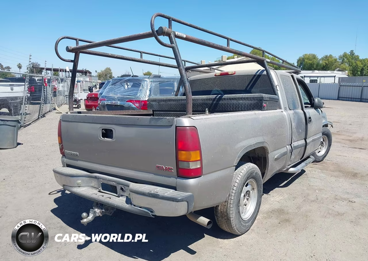 2001 GMC Sierra 1500 Sl VIN:2GTEC19TX11394452 - 4