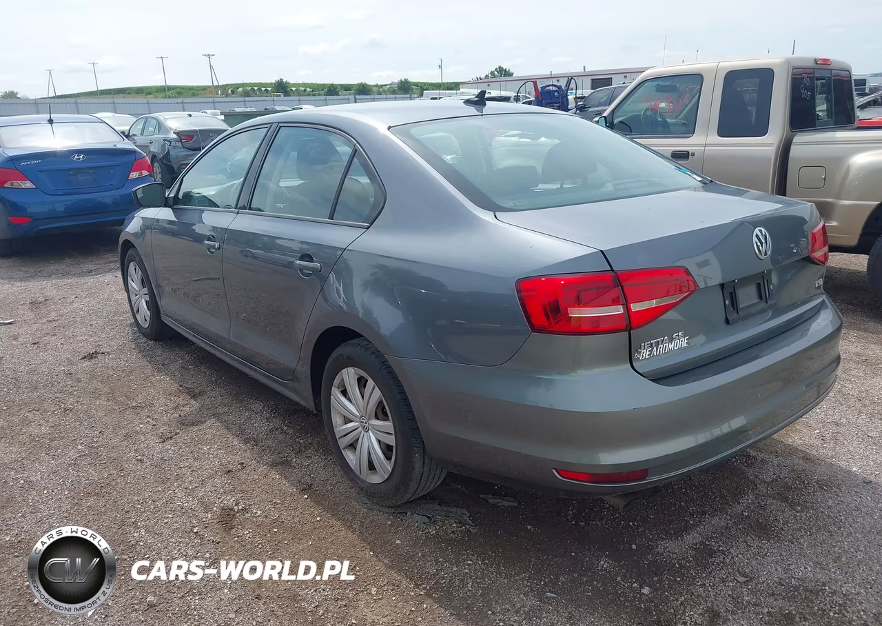 2015 Volkswagen Jetta 1.8T Se VIN:3VWD17AJ7FM350095 - 3