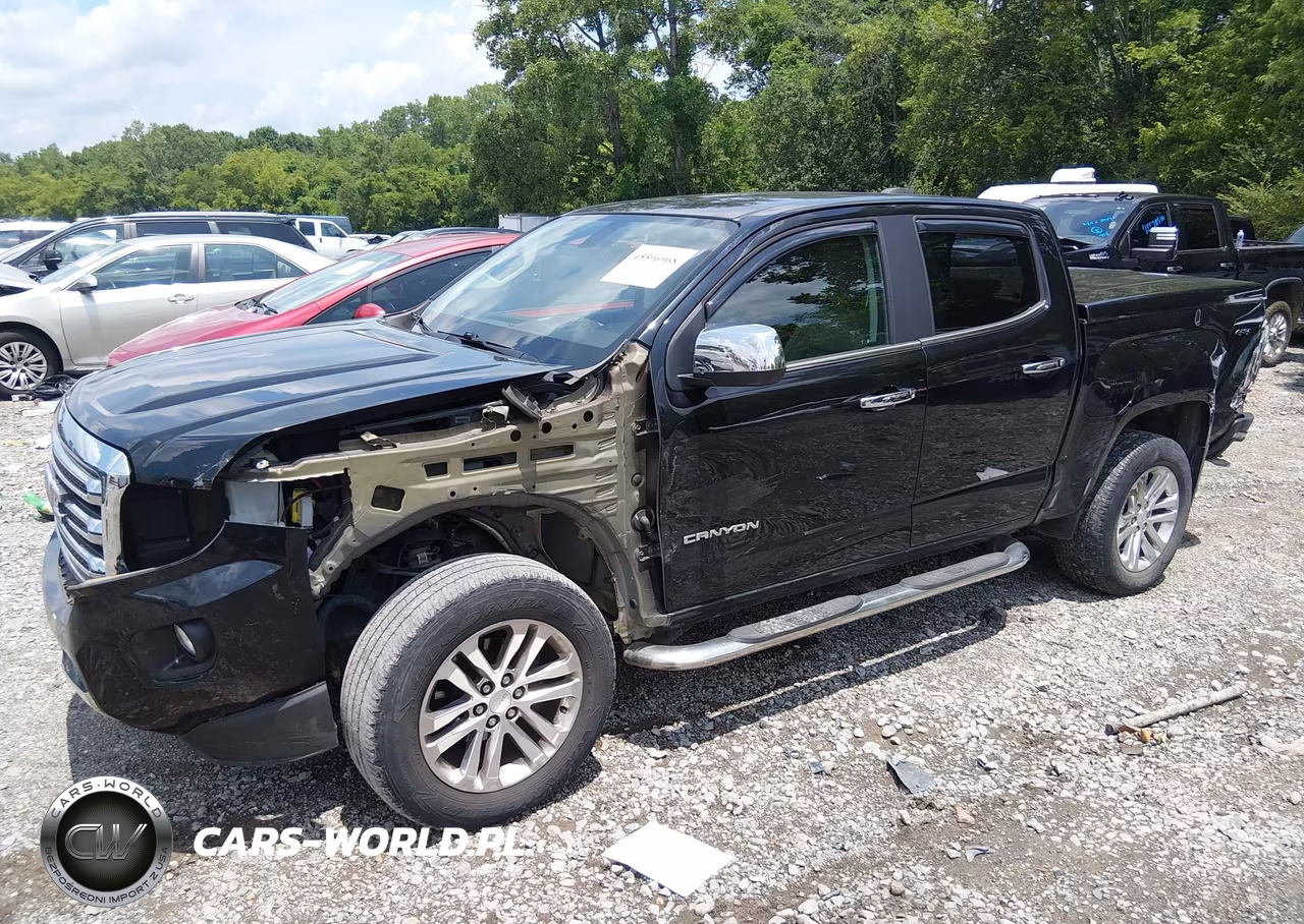 2016 GMC Canyon 4Wd Slt VIN:1GTG6DE39G1123825 - 2