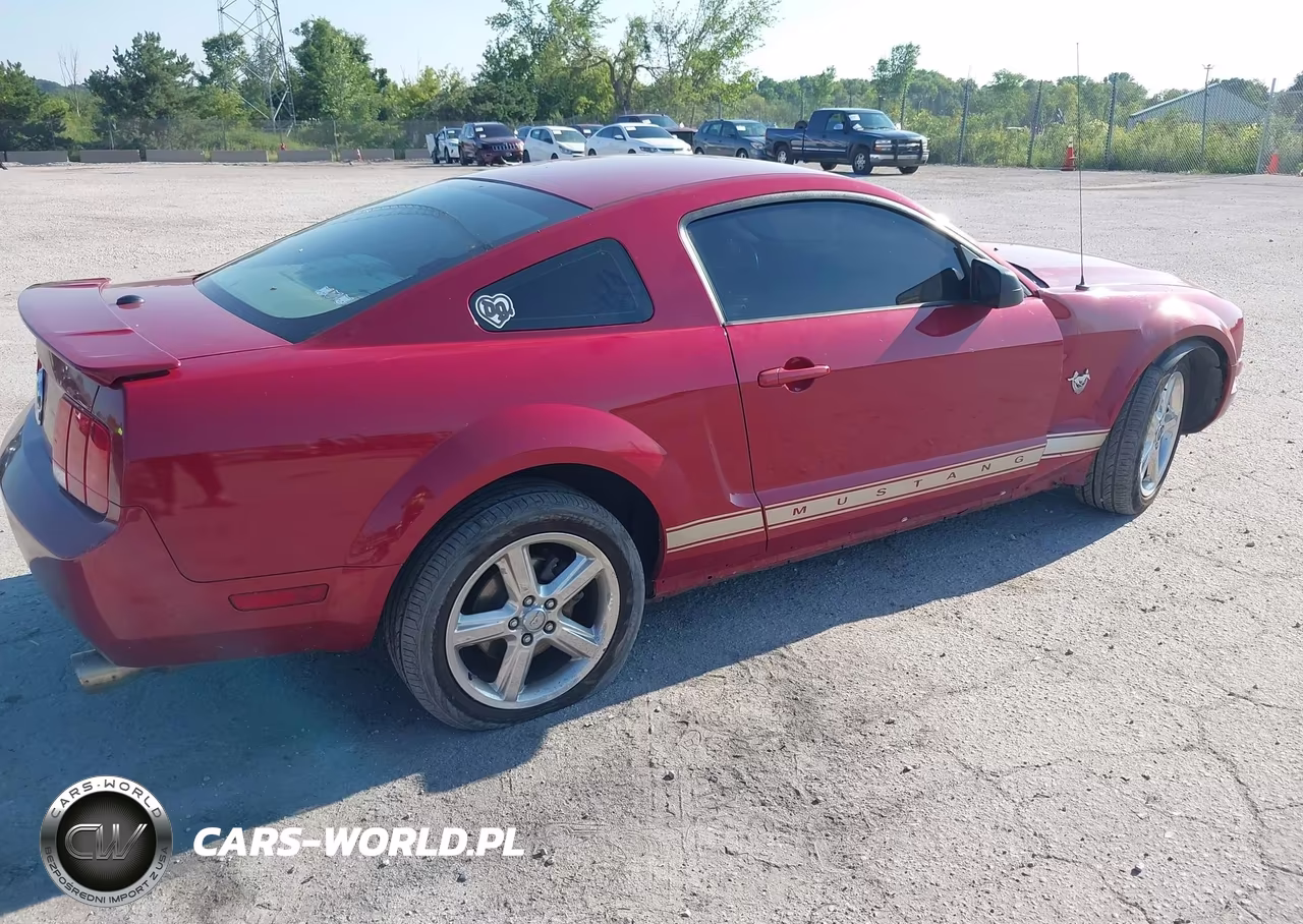 2009 Ford Mustang V6-V6 Premium VIN:1ZVHT80N995128206 - 4