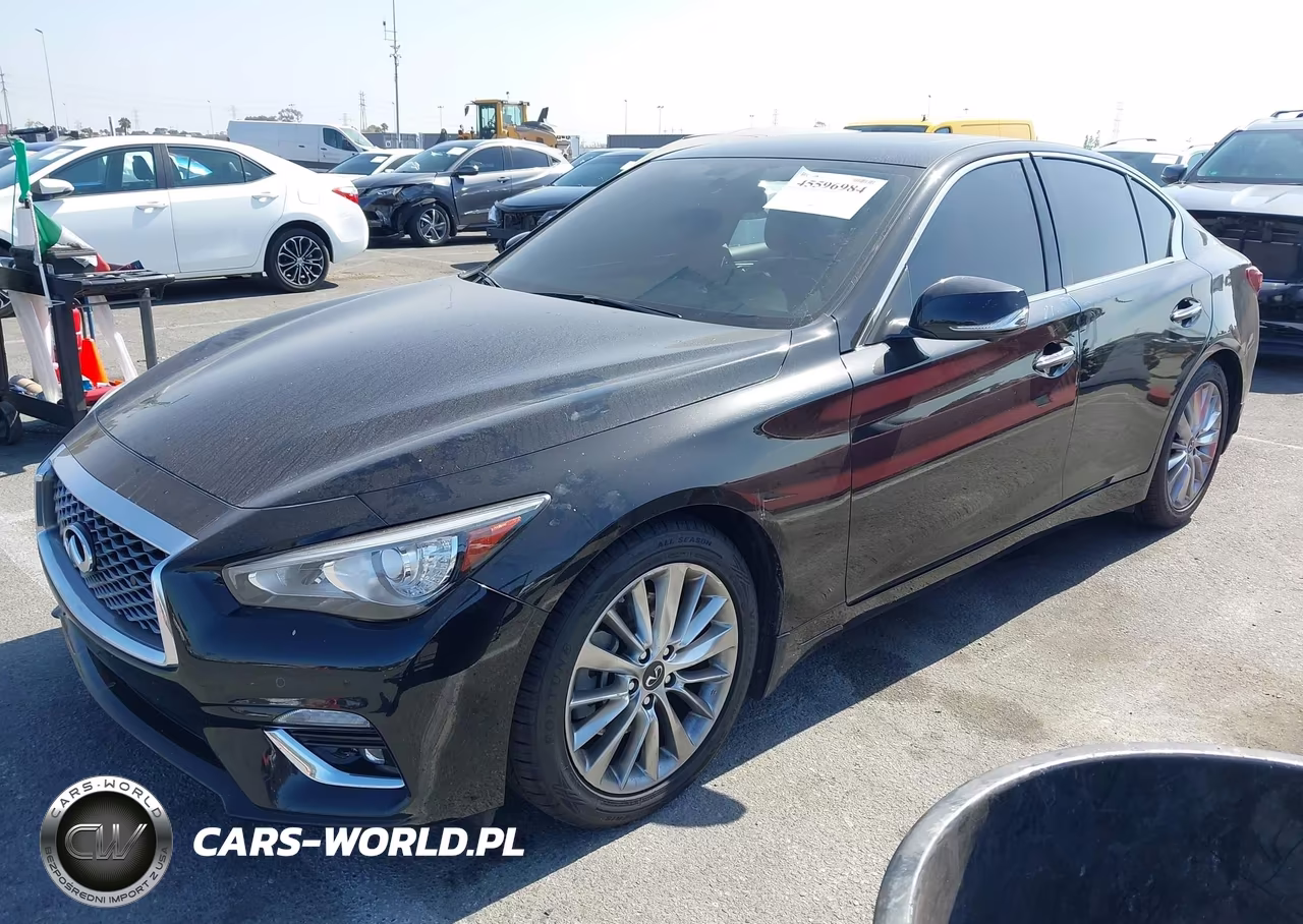 2021 Infiniti Q50 Luxe VIN:JN1EV7BP7MM704398 - 2
