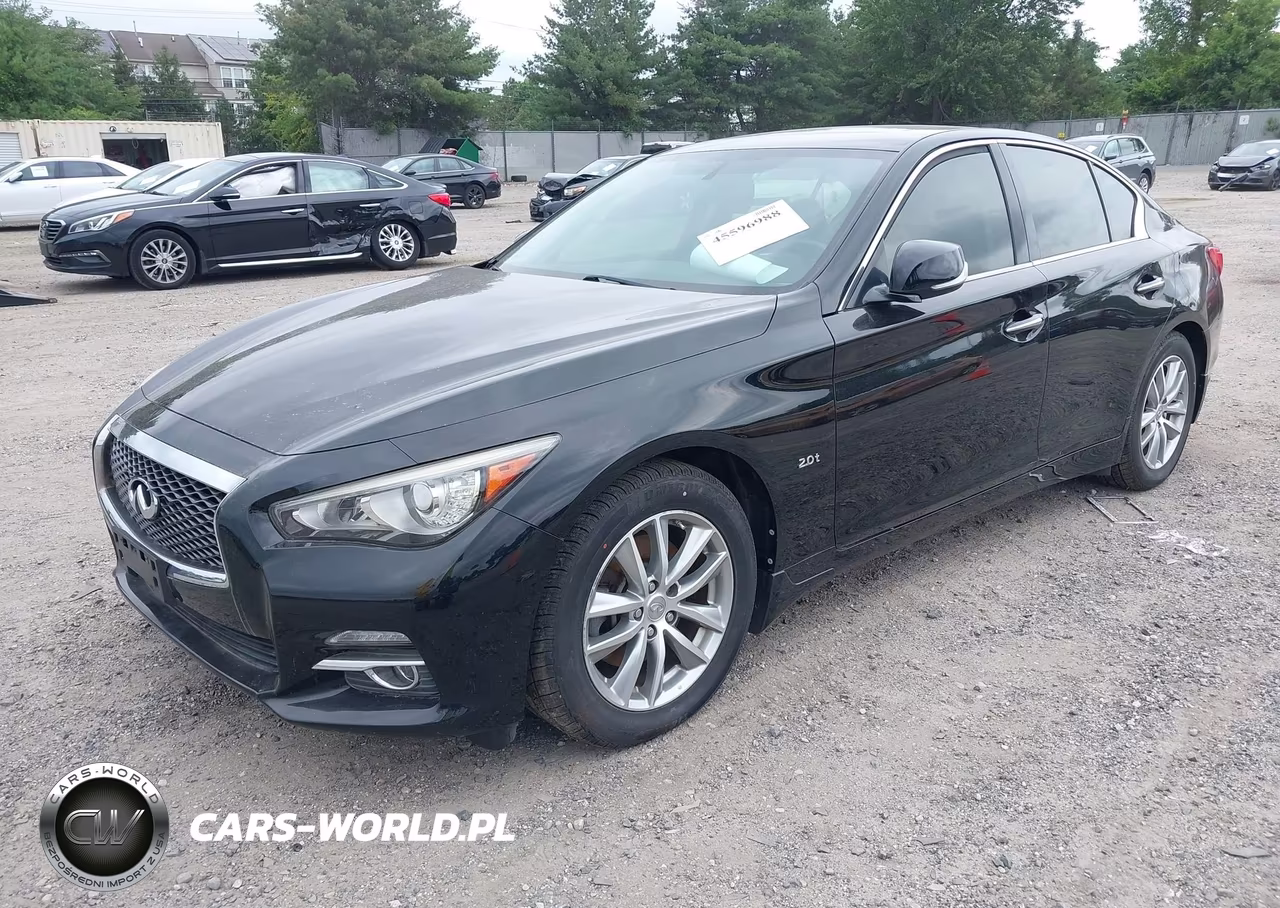 2016 Infiniti Q50 2.0T Premium VIN:JN1CV7AR6GM253642 - 2