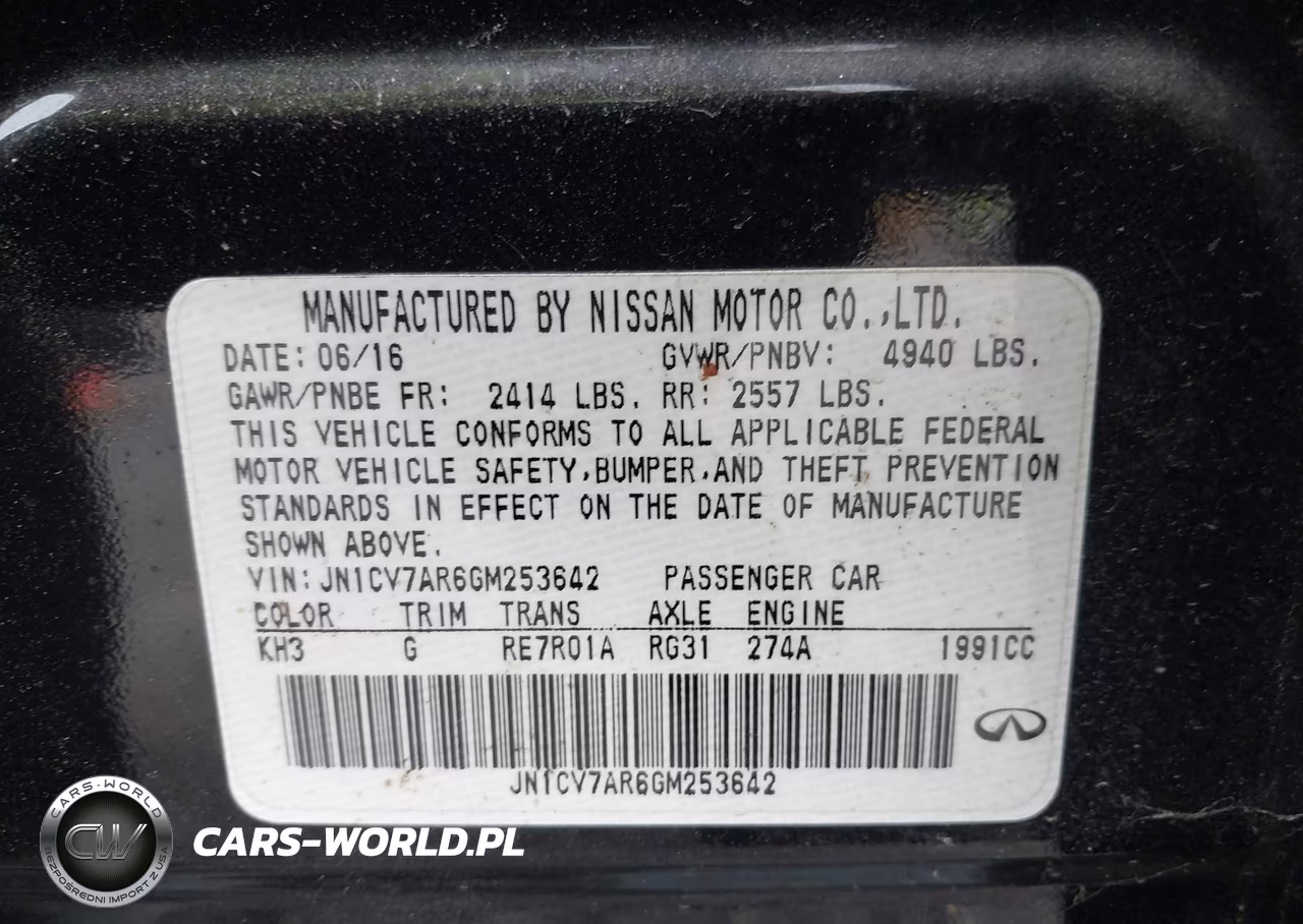 2016 Infiniti Q50 2.0T Premium VIN:JN1CV7AR6GM253642 - 9