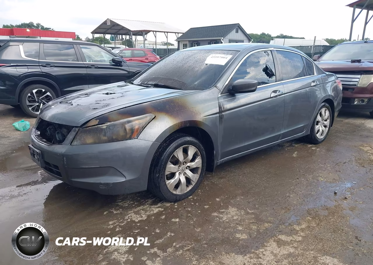2009 Honda Accord 2.4 Ex-L VIN:1HGCP268X9A114615 - 2