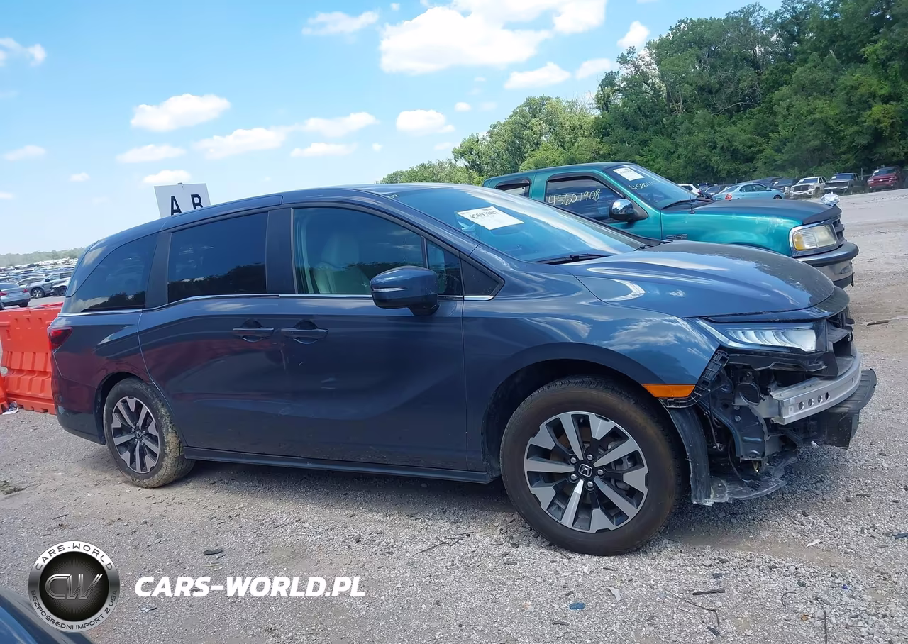 2025 Honda Odyssey Ex-L VIN:5FNRL6H60SB058690 - 14
