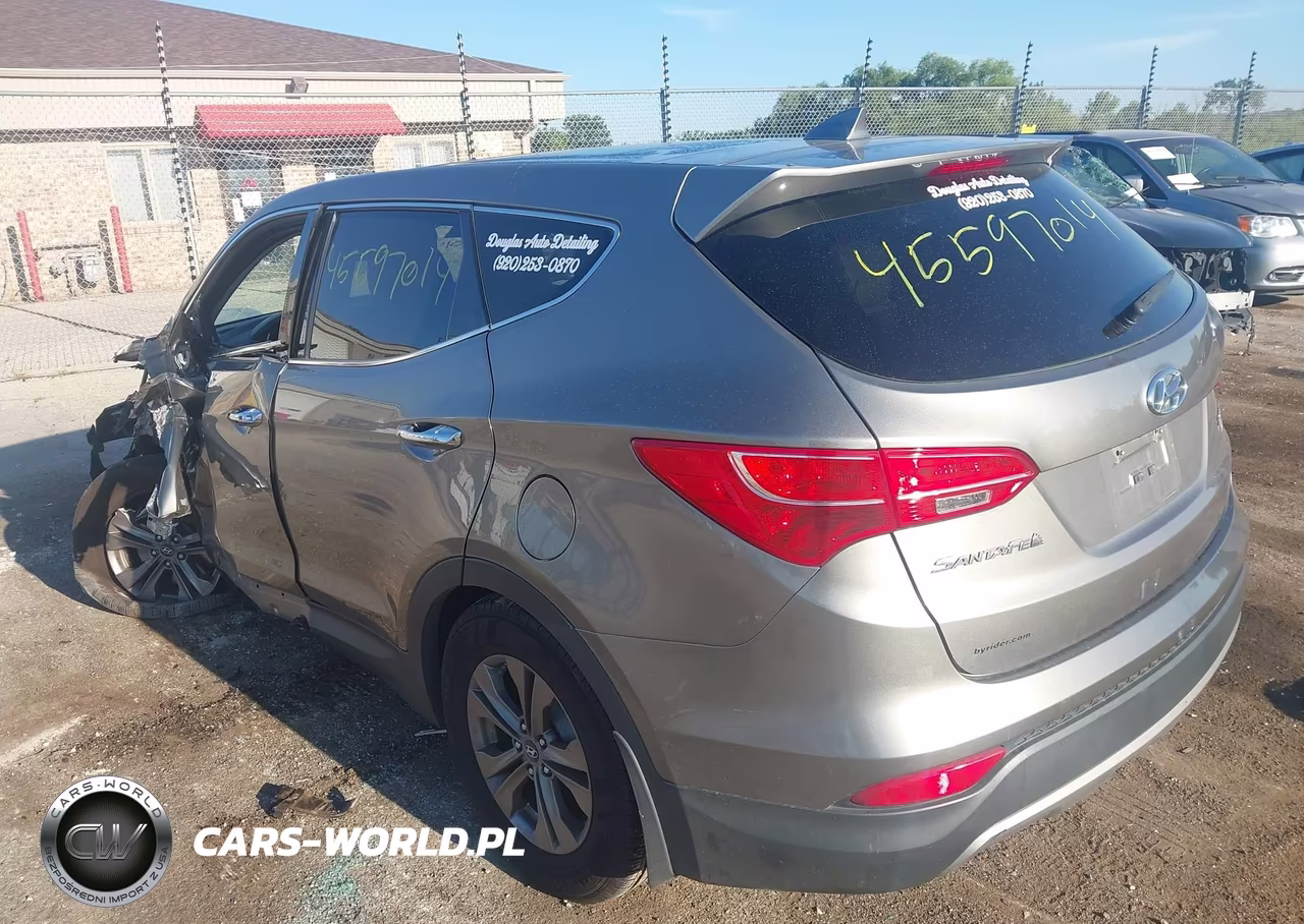2013 Hyundai Santa Fe Sport VIN:5XYZUDLB6DG102404 - 3