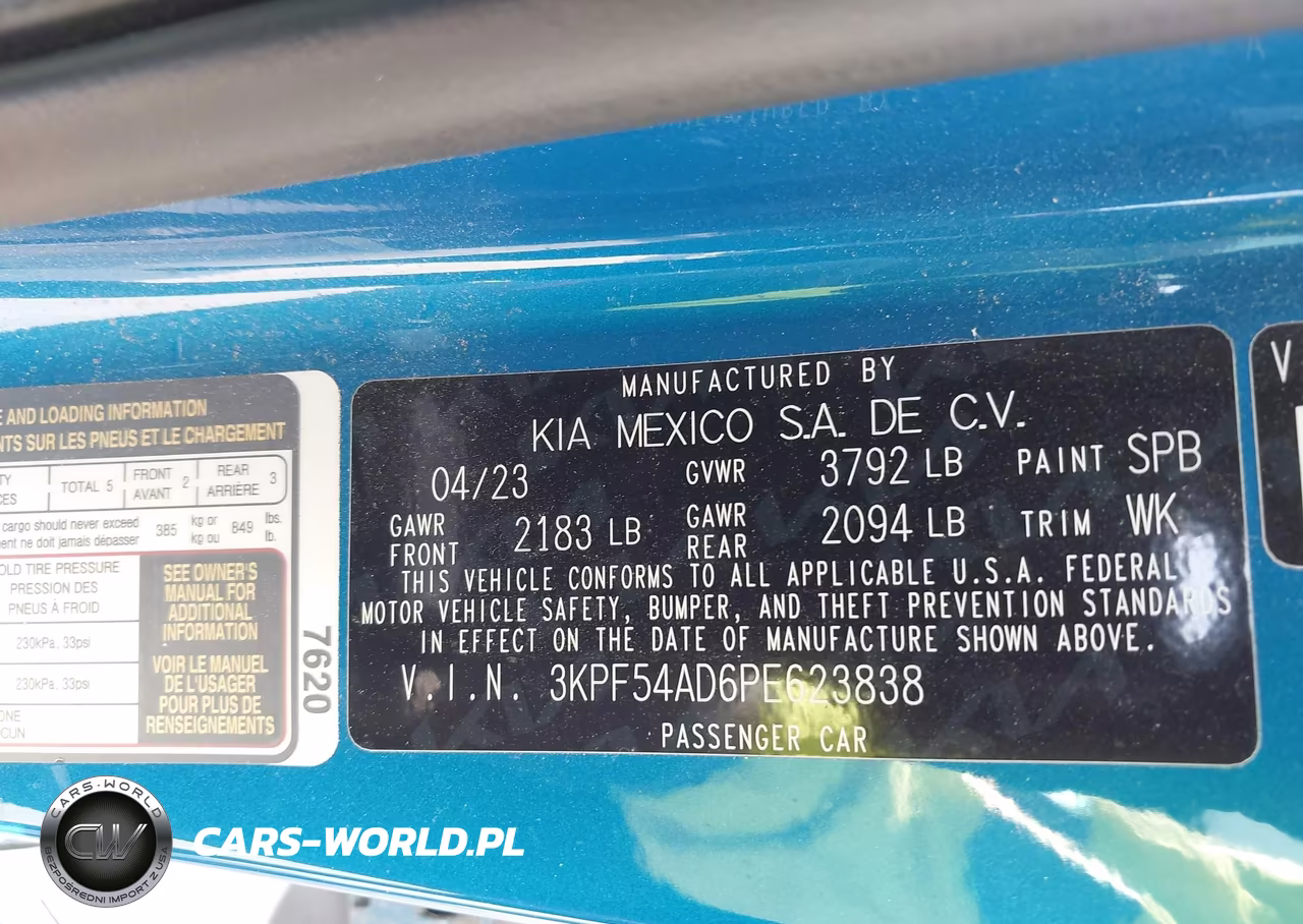 2023 Kia Forte Gt-Line VIN:3KPF54AD6PE623838 - 9