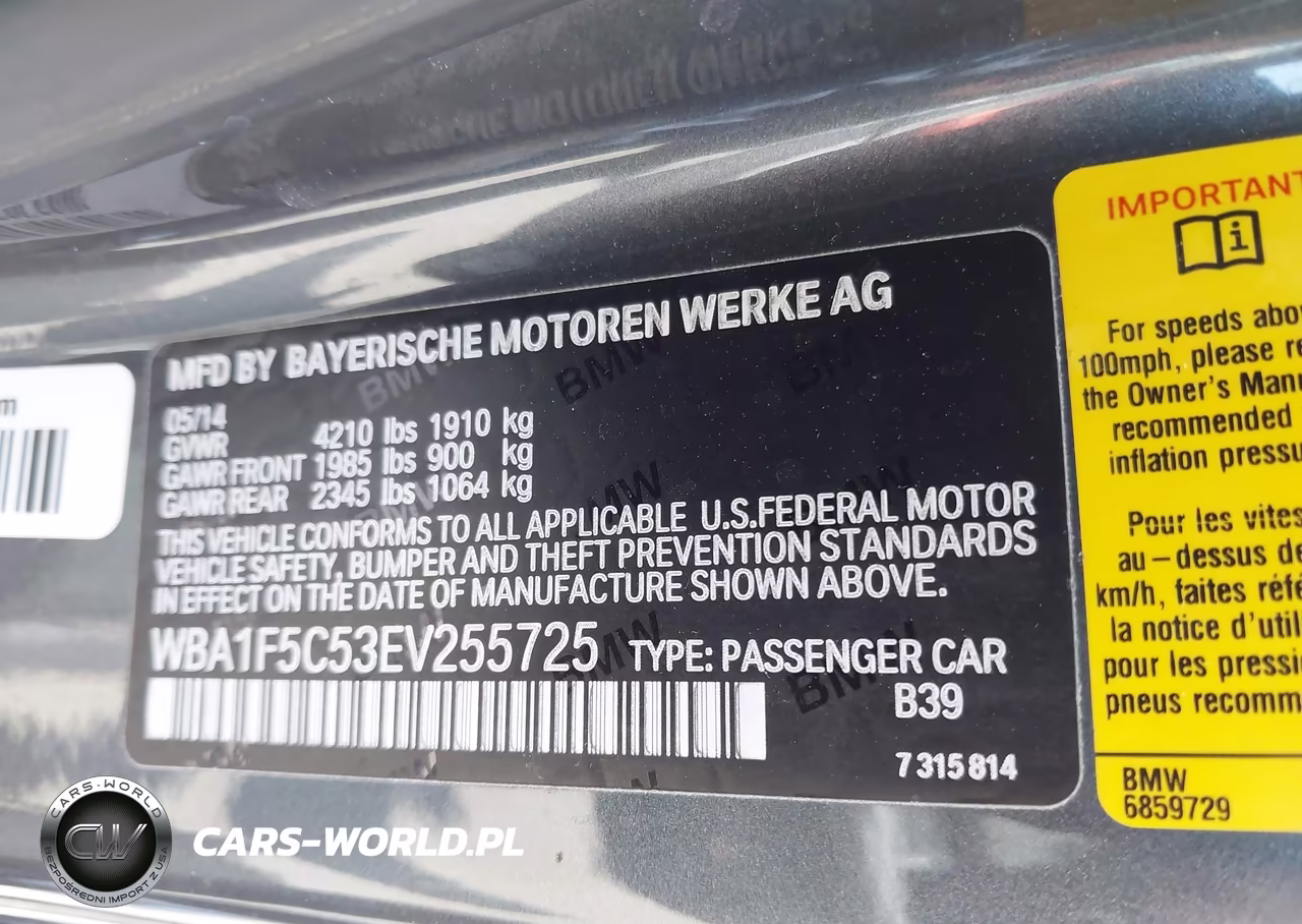 2014 BMW 228I VIN:WBA1F5C53EV255725 - 9
