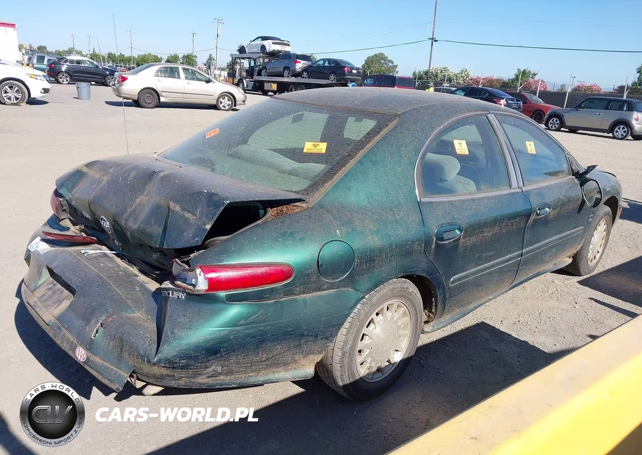 1999 Mercury Sable Gs VIN:1MEFM50S8XG664379 - 4