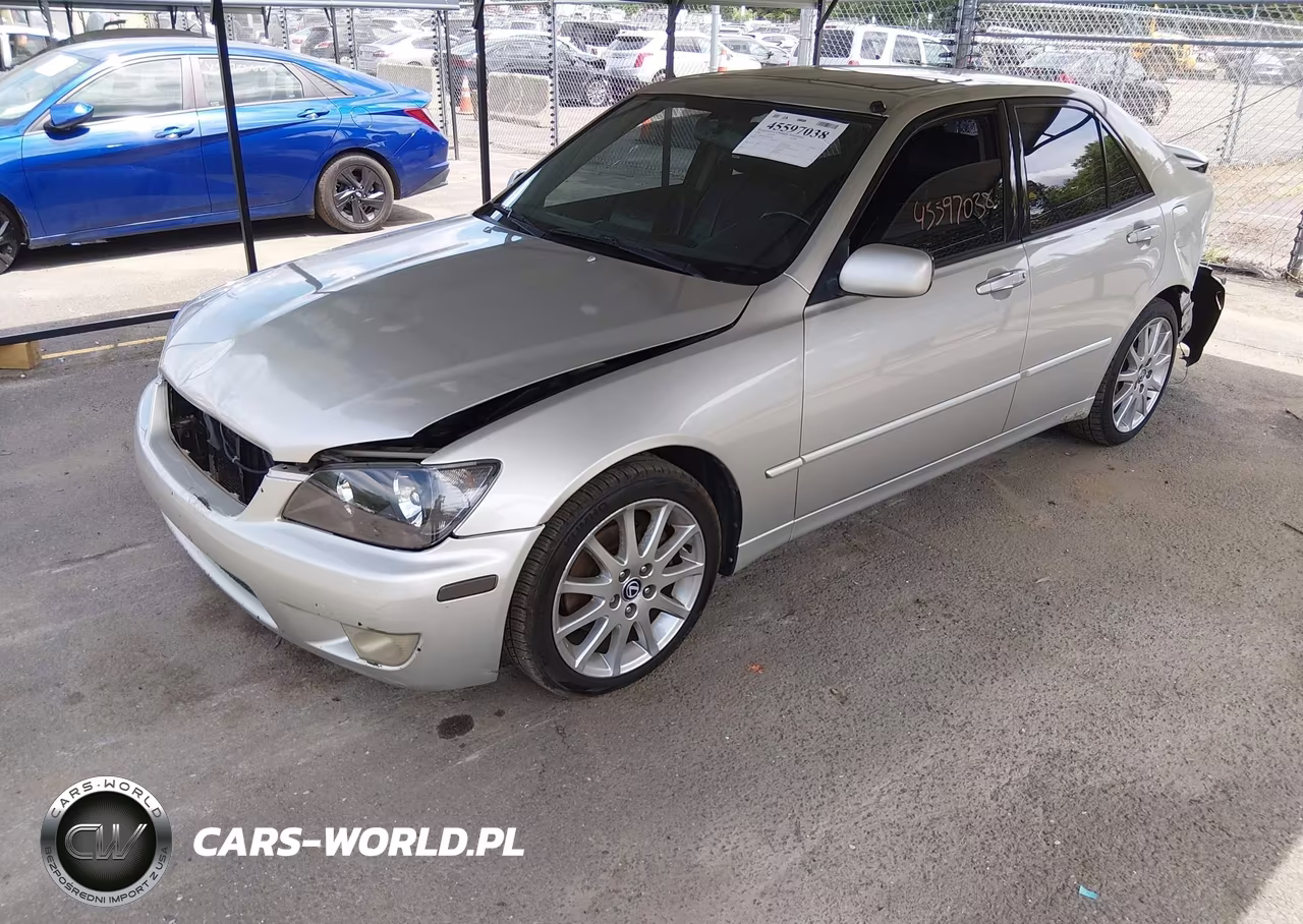 2004 Lexus Is 300 VIN:JTHBD192040081366 - 2