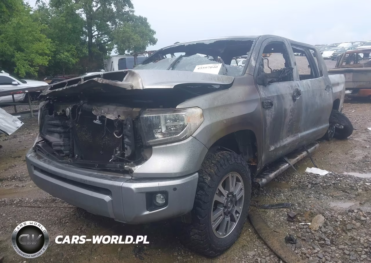 2019 Toyota Tundra Platinum 5.7L V8 VIN:5TFAY5F11KX836937 - 2