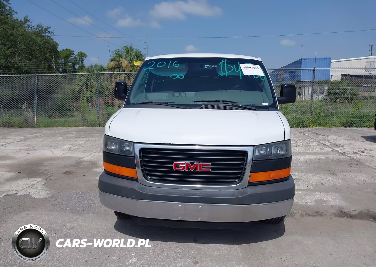 2016 GMC Savana 2500 1Wt VIN:1GTW7BFF5G1141597 - 12