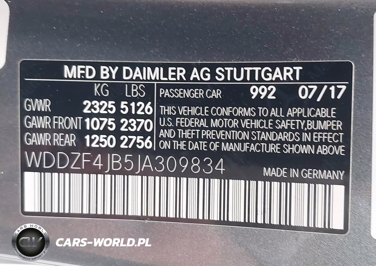 2018 Mercedes-Benz E 300 VIN:WDDZF4JB5JA309834 - 9