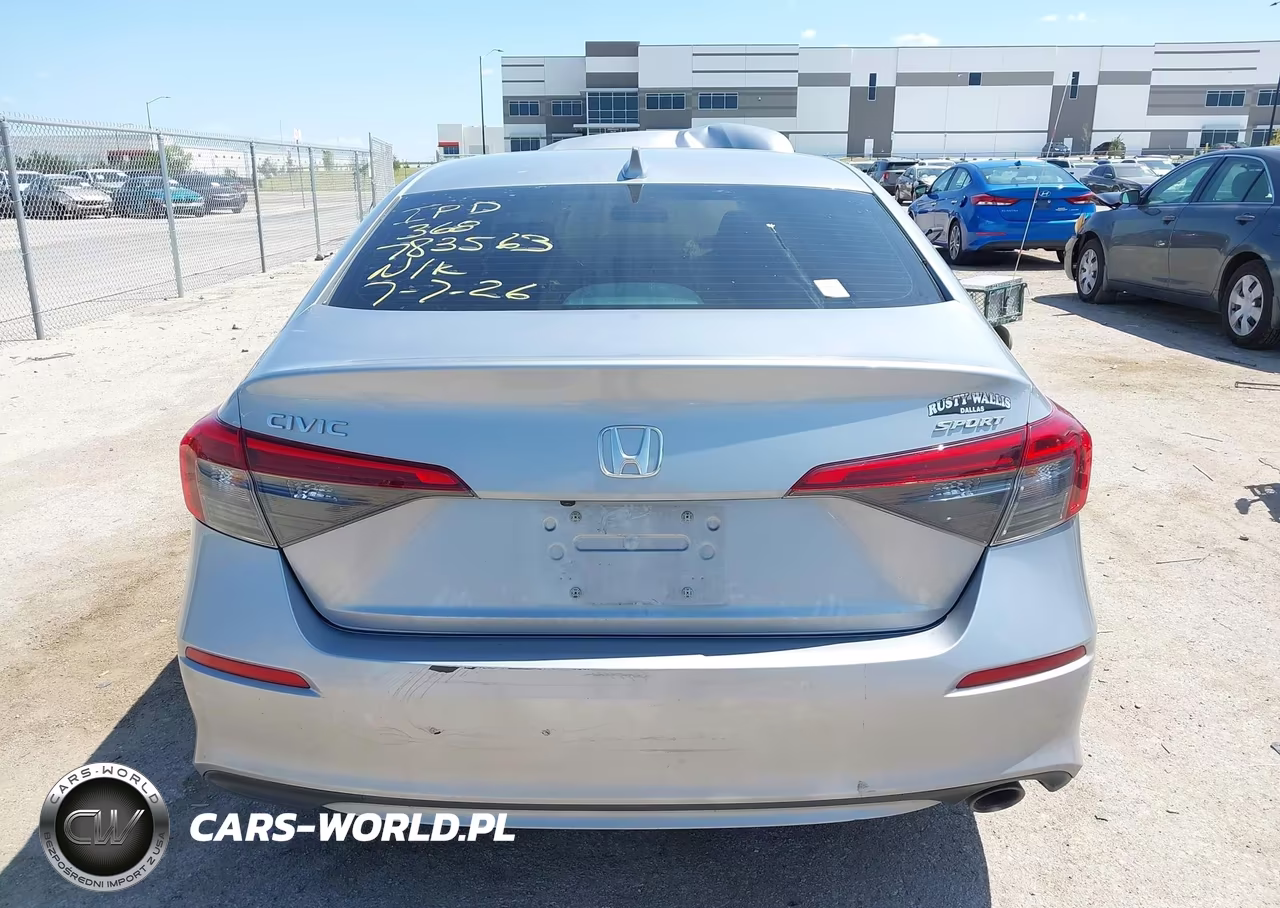 2022 Honda Civic Sport VIN:2HGFE2F58NH585912 - 17