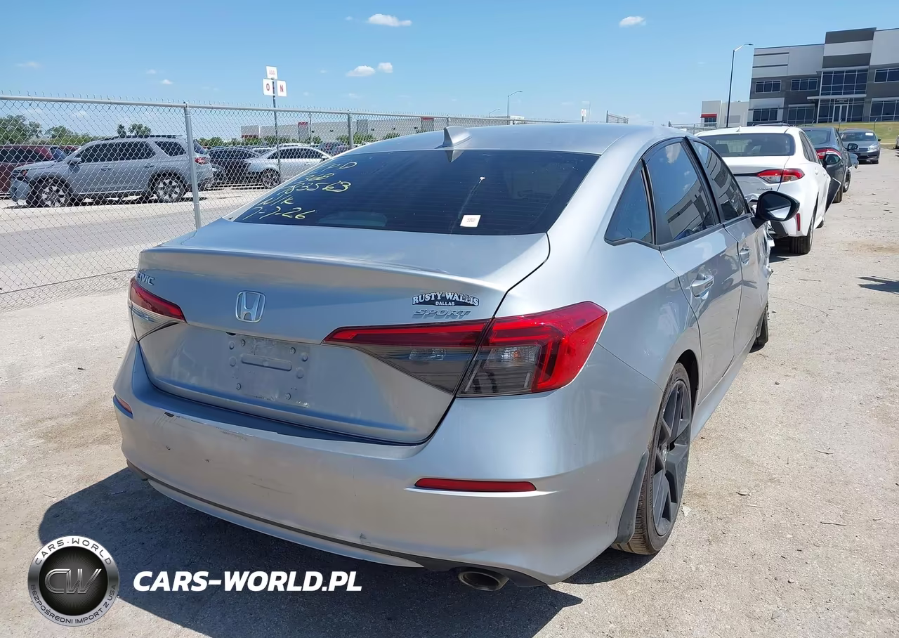 2022 Honda Civic Sport VIN:2HGFE2F58NH585912 - 4