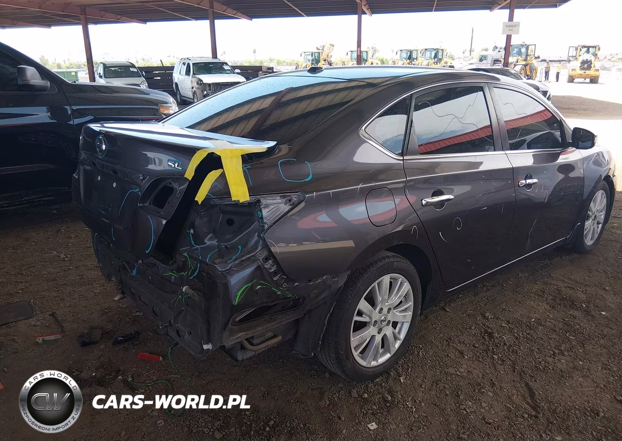 2015 Nissan Sentra Sl VIN:3N1AB7AP8FY290055 - 4