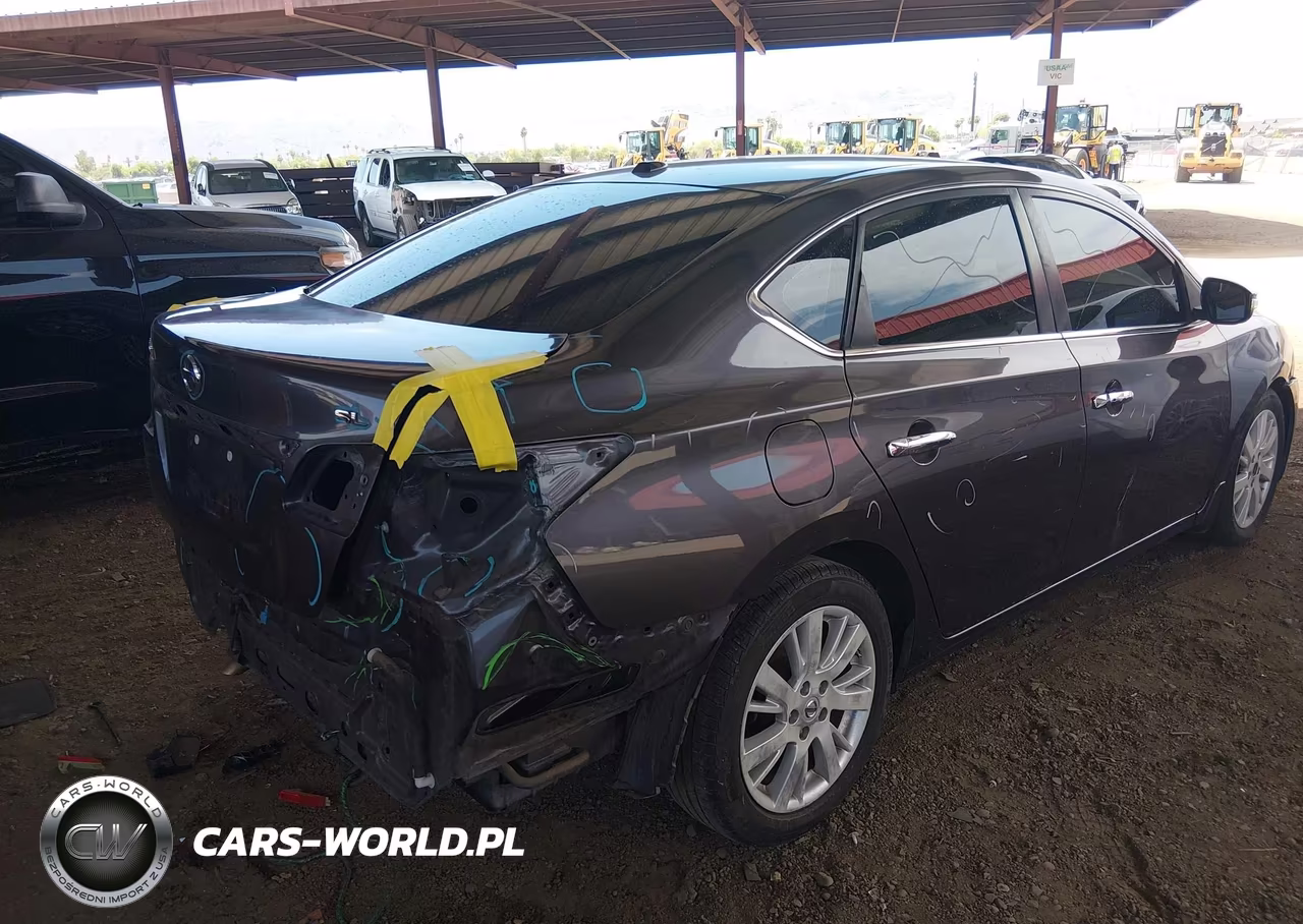 2015 Nissan Sentra Sl VIN:3N1AB7AP8FY290055 - 6