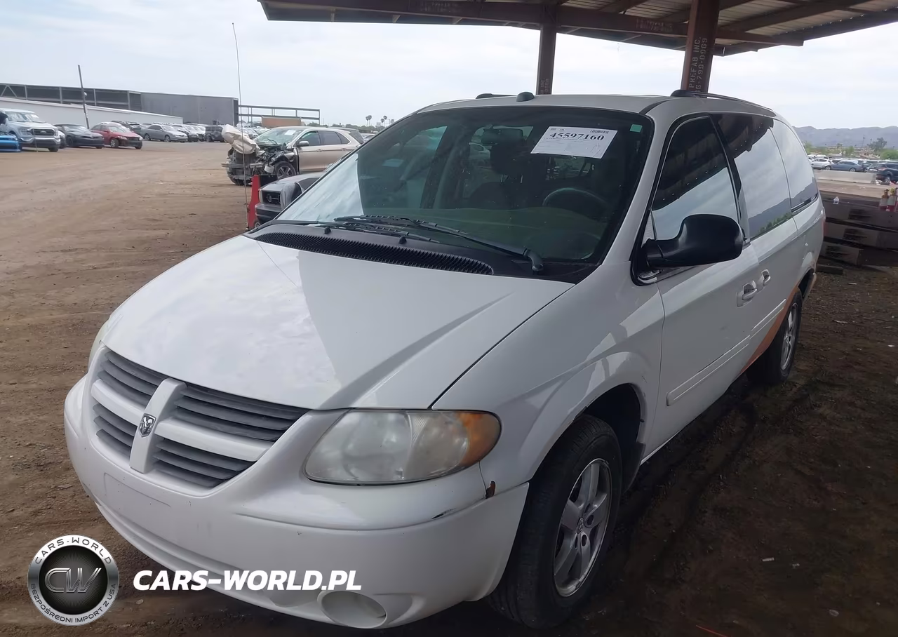 2005 Dodge Caravan Sxt VIN:2D4GP44L65R476856 - 2