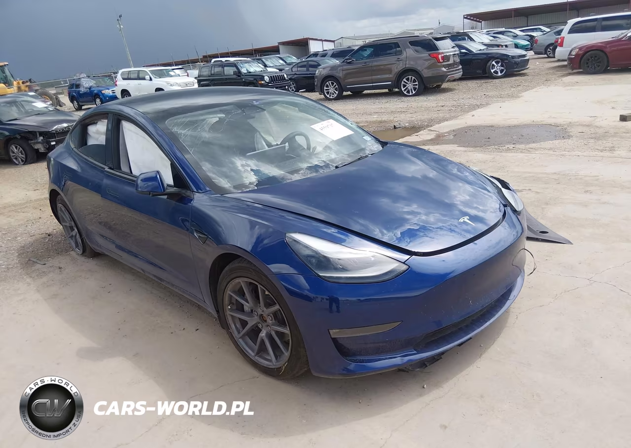 2022 Tesla Model 3 Long Range Dual Motor All-Wheel Drive VIN:5YJ3E1EB0NF234355 - 1