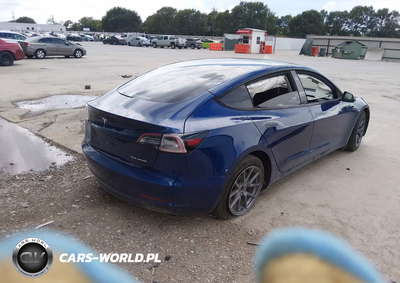 2022 Tesla Model 3 Long Range Dual Motor All-Wheel Drive VIN:5YJ3E1EB0NF234355 - 4