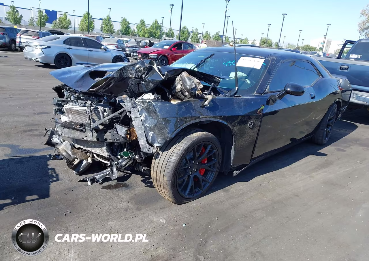 2016 Dodge Challenger Srt Hellcat VIN:2C3CDZC90GH322647 - 2