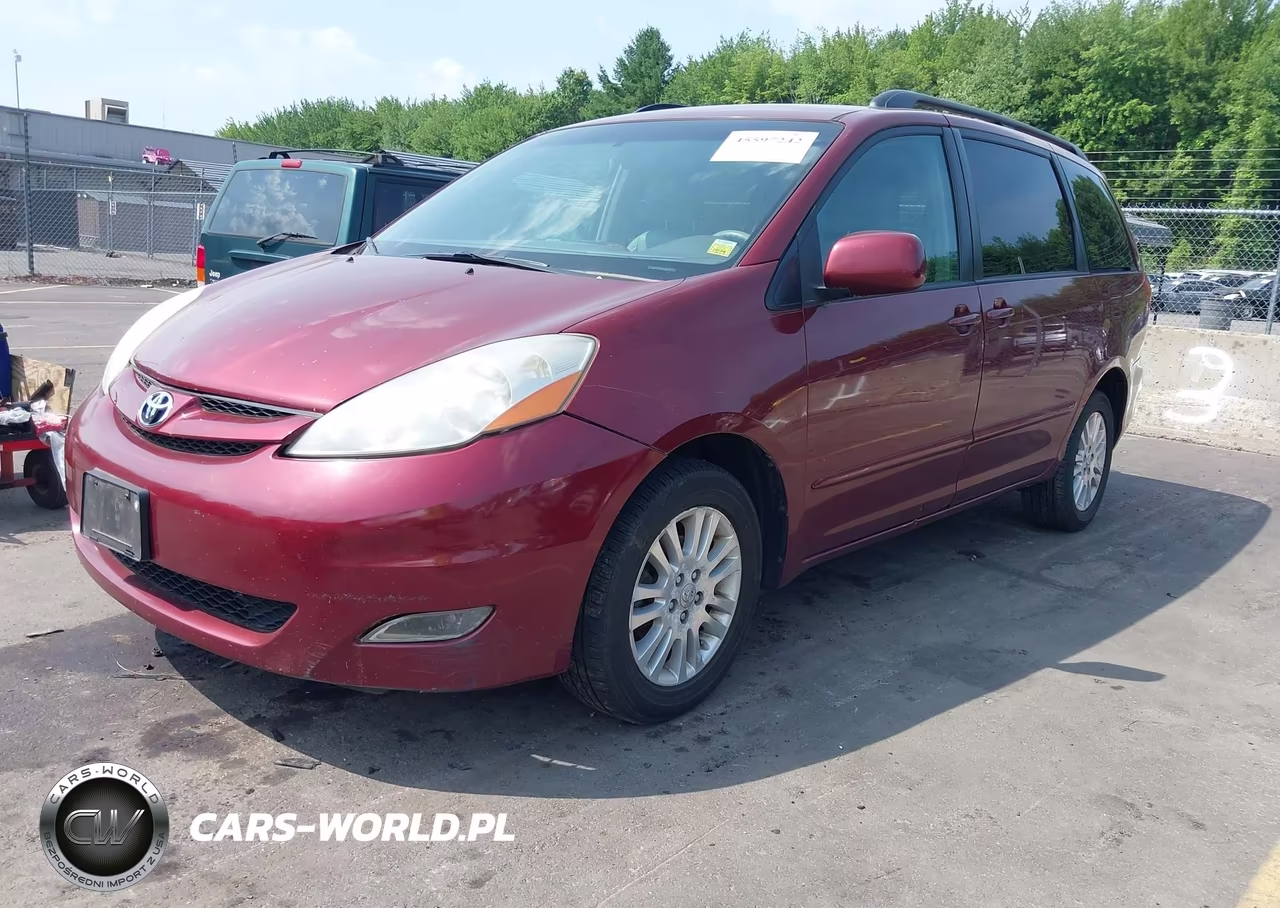 2007 Toyota Sienna Xle VIN:5TDBK22C67S008682 - 2