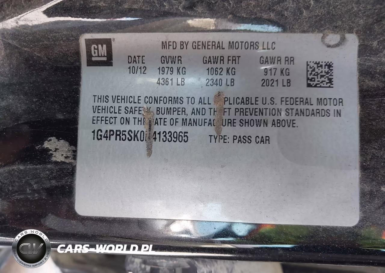 2013 Buick Verano Convenience Group VIN:1G4PR5SK0D4133965 - 9
