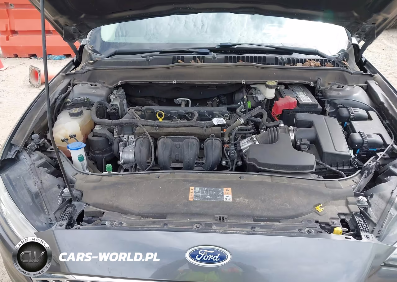 2017 Ford Fusion S VIN:3FA6P0G75HR349679 - 10