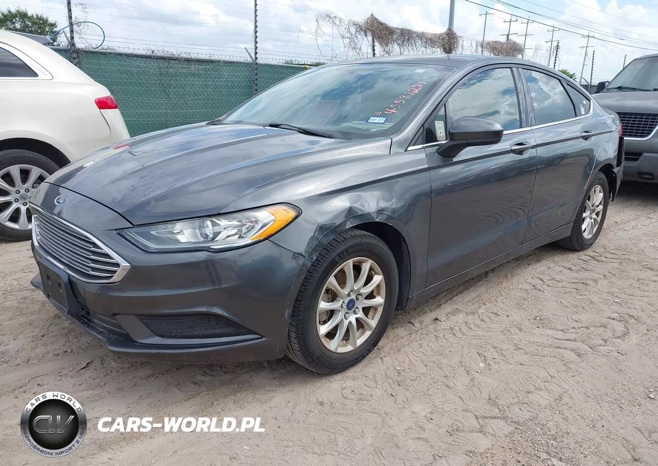 2017 Ford Fusion S VIN:3FA6P0G75HR349679 - 2